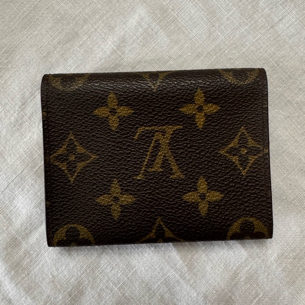 Louis Vuitton Monogram Flap Card Holder
